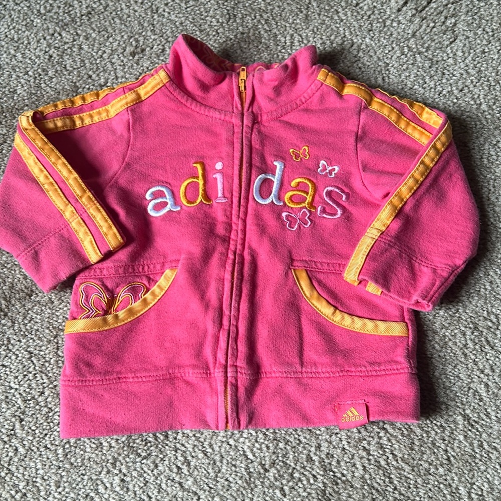 Adidas zip up jacket
